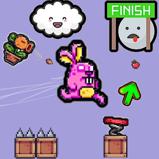 Cute Rabbit's Challenging Adventure Cover