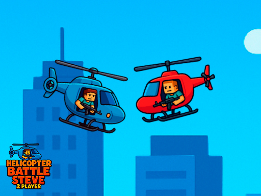 Helicopter Battle Steve 2 Player Cover