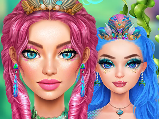 Mermaidcore Makeup Cover