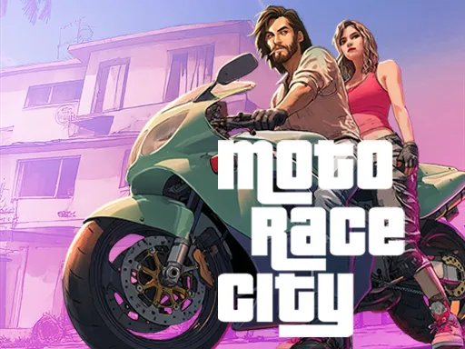 Moto Race City Cover